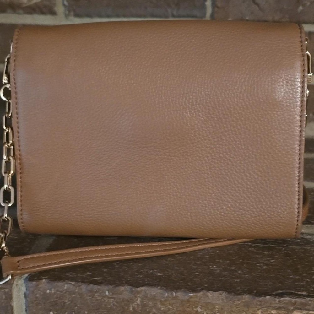 Tory Burch Brown Leather Crossbody Bag - Picture 3 of 3